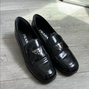 Prada women’s Black Loafers